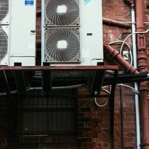 External view of air conditioner units