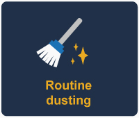 Service-Repair-Routine-Dusting