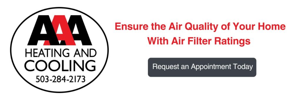 air filter ratings