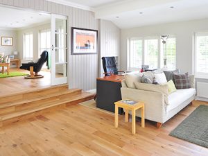 Living room hardwood floors
