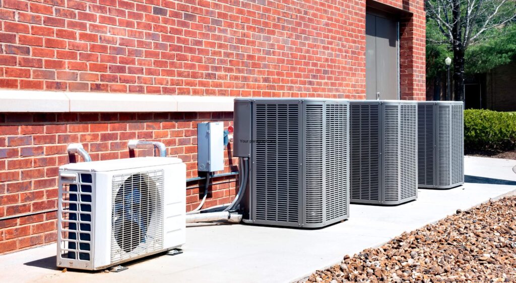 how to landscape around hvac unit