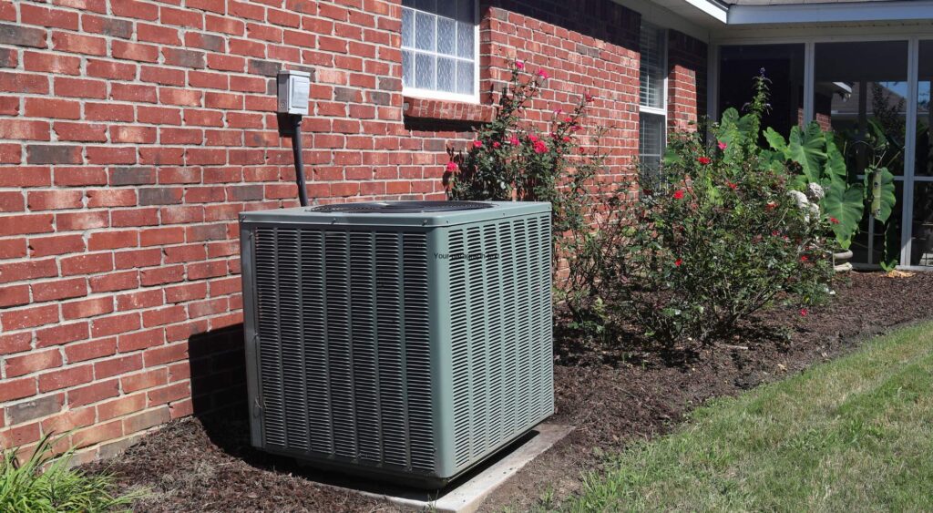 landscaping around ac unit