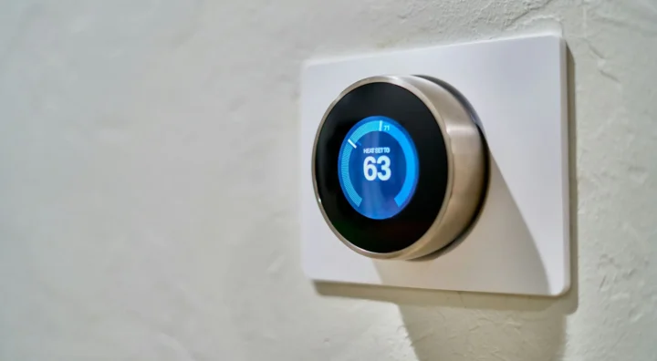 why thermostat is blank